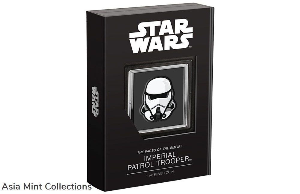 2022 - 1 oz Silver Faces of the Empire™ Imperial Patrol Trooper™ Coin 5 coins ingots bullion 2022 1 oz silver faces of the empire imperial patrol trooper coin