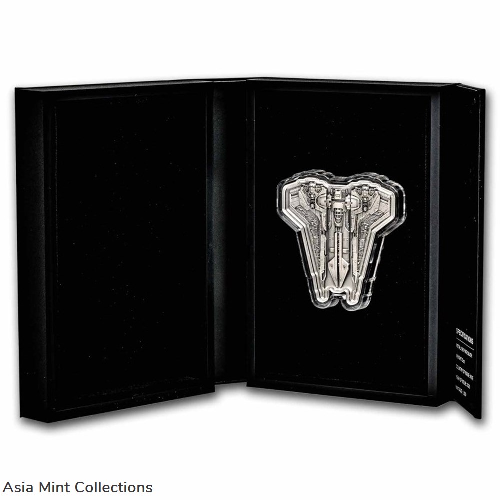 2023 Niue 1 oz Silver $2 Star Wars Bo-Katan Gauntlet Starfighter 4 coins ingots bullion coin 2023 niue 1 oz silver 2 star wars bo katan gauntlet starfighter