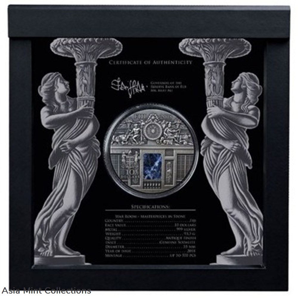 coins ingots bullion 2018 war room versailles masterpieces in stone 3 oz silver coin 10 fiji