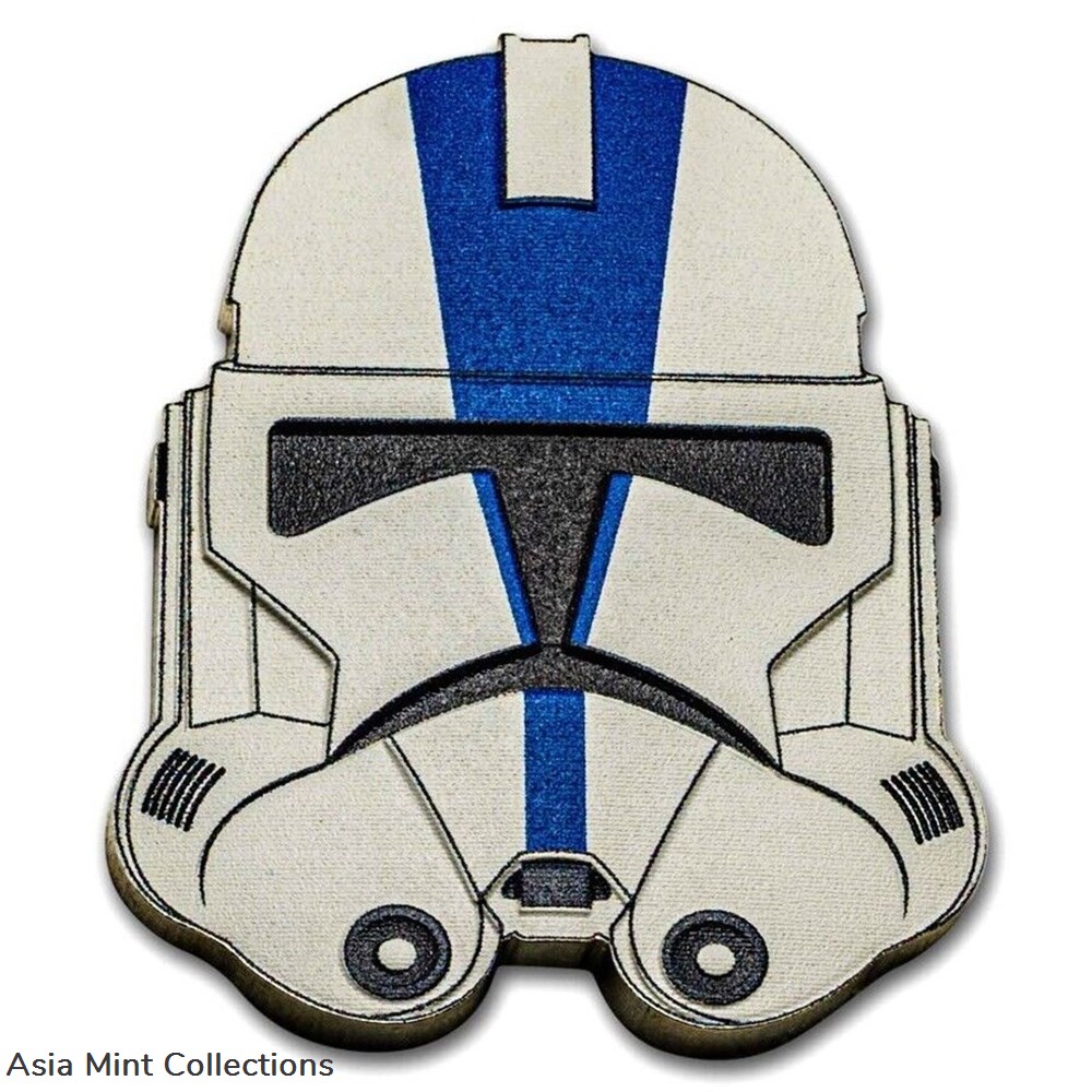 2023 Star Wars™ Clone Wars 20th Anniversary – 50 1st Legion 1oz Silver Coin coins ingots bullion 2023 star wars clone wars 20th anniversary 50 1st legion 1oz silver coin