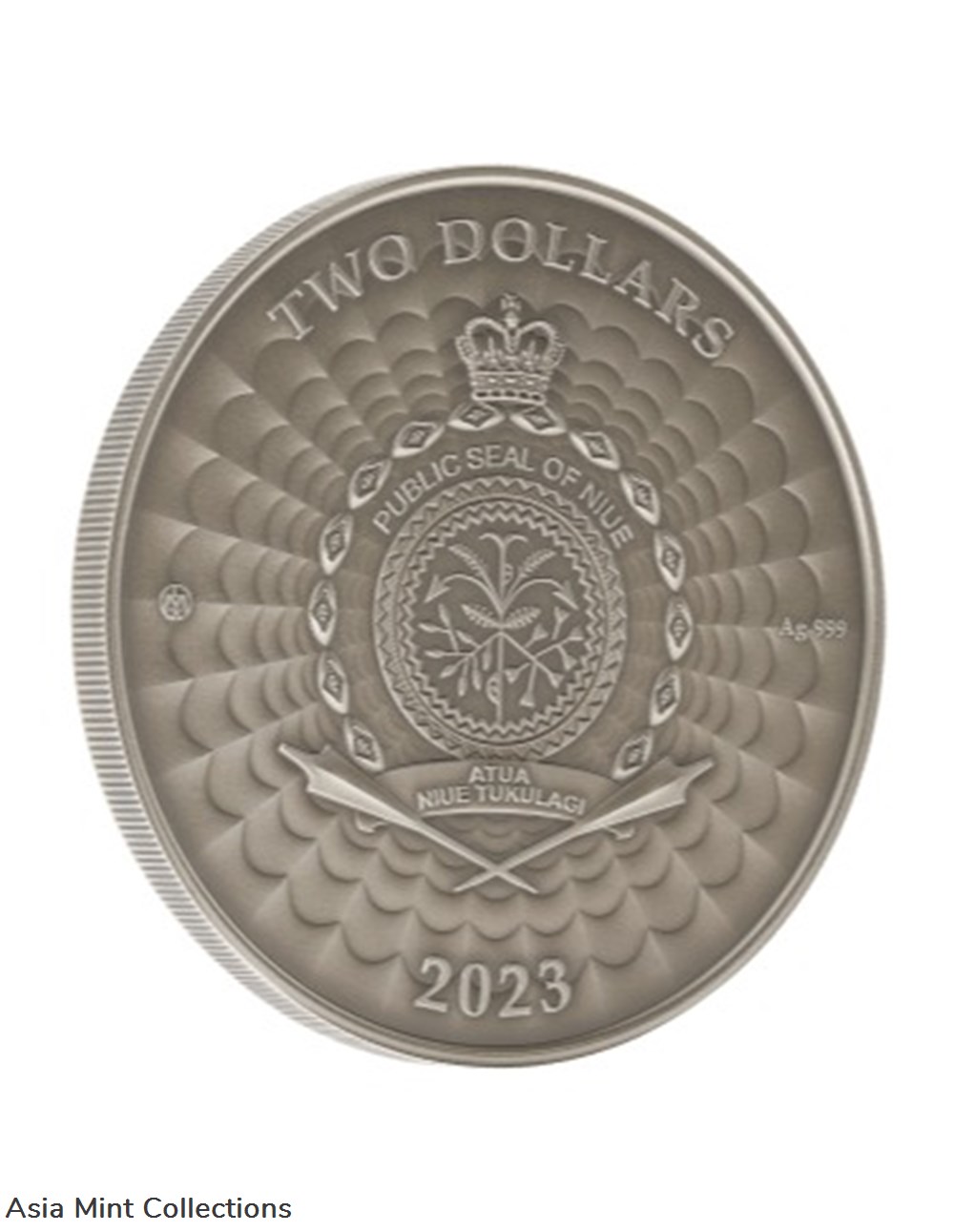 2023 - Sasquatch World of Cryptids 1 oz Antique finish Silver Coin 2$ Niue 2 coins ingots bullion 2023 sasquatch world of cryptids 1 oz antique finish silver coin 2 niue
