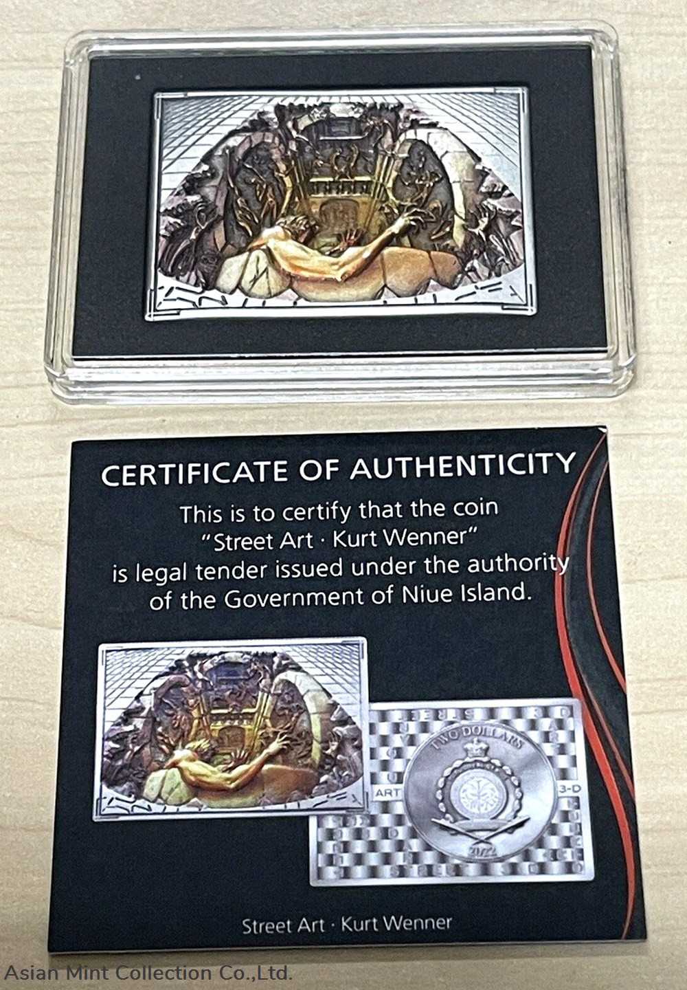 coins ingots bullion ingot 2022 hell 3d pavement illusions street art 1 oz silver niue
