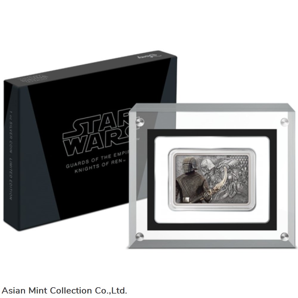 2021 Star Wars Guard of The Empire Knights Of Ren Silver Coin 1oz 999 3 coins ingots bullion 2021 star wars guard of the empire knights of ren silver coin 1oz 999