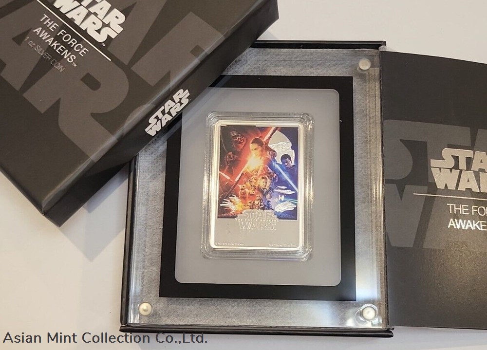 coins ingots bullion ingot 2019 1oz silver 999 star wars the force awaken nz mint