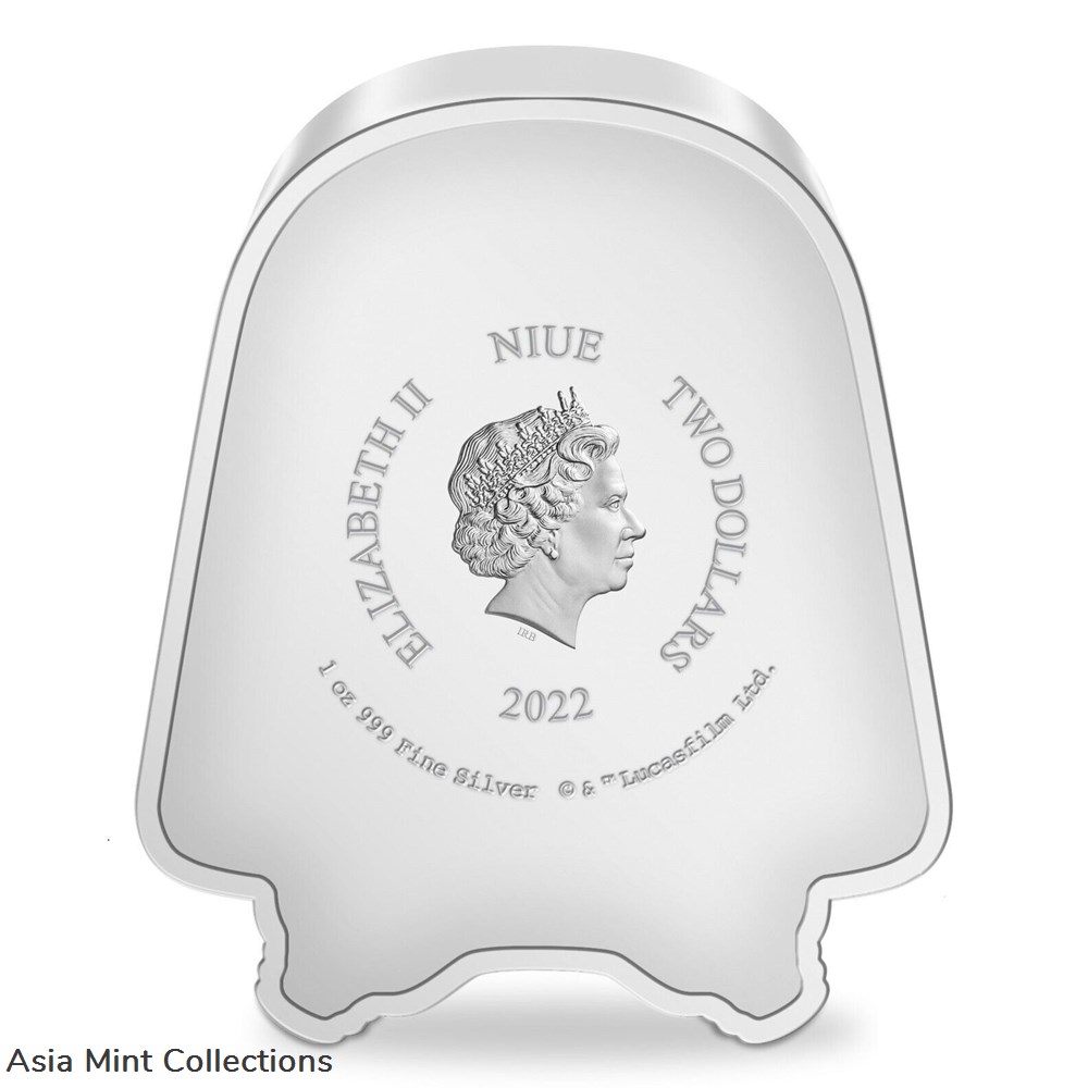 2022 -1 Oz Silver Proof - Star Wars The Faces of the First Order™ – Snowtrooper 2 coins ingots bullion coin 2022 1 oz silver proof star wars the faces of the first order snowtrooper