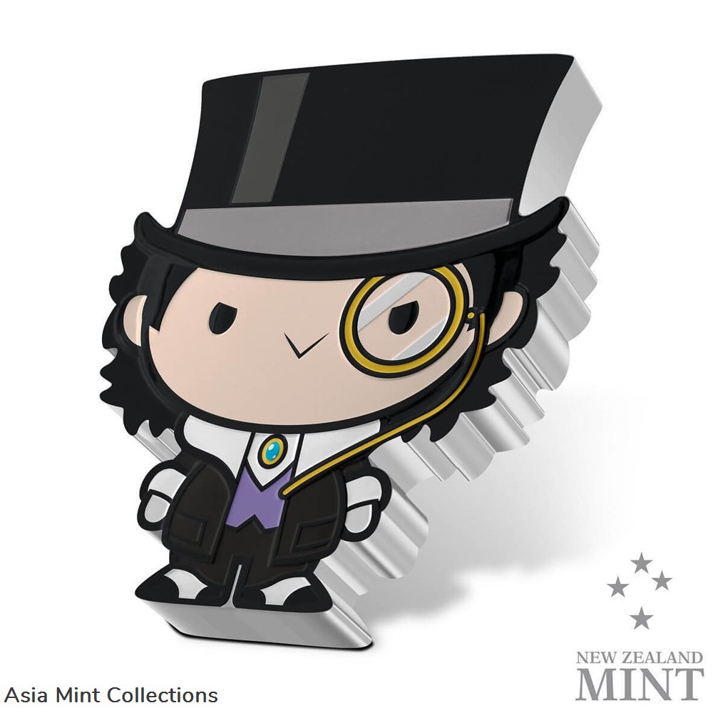 2023 Niue DC Batman The Penguin 1oz Silver Colorized Proof Chibi Coin 3 coins ingots bullion 2023 niue dc batman the penguin 1oz silver colorized proof chibi coin