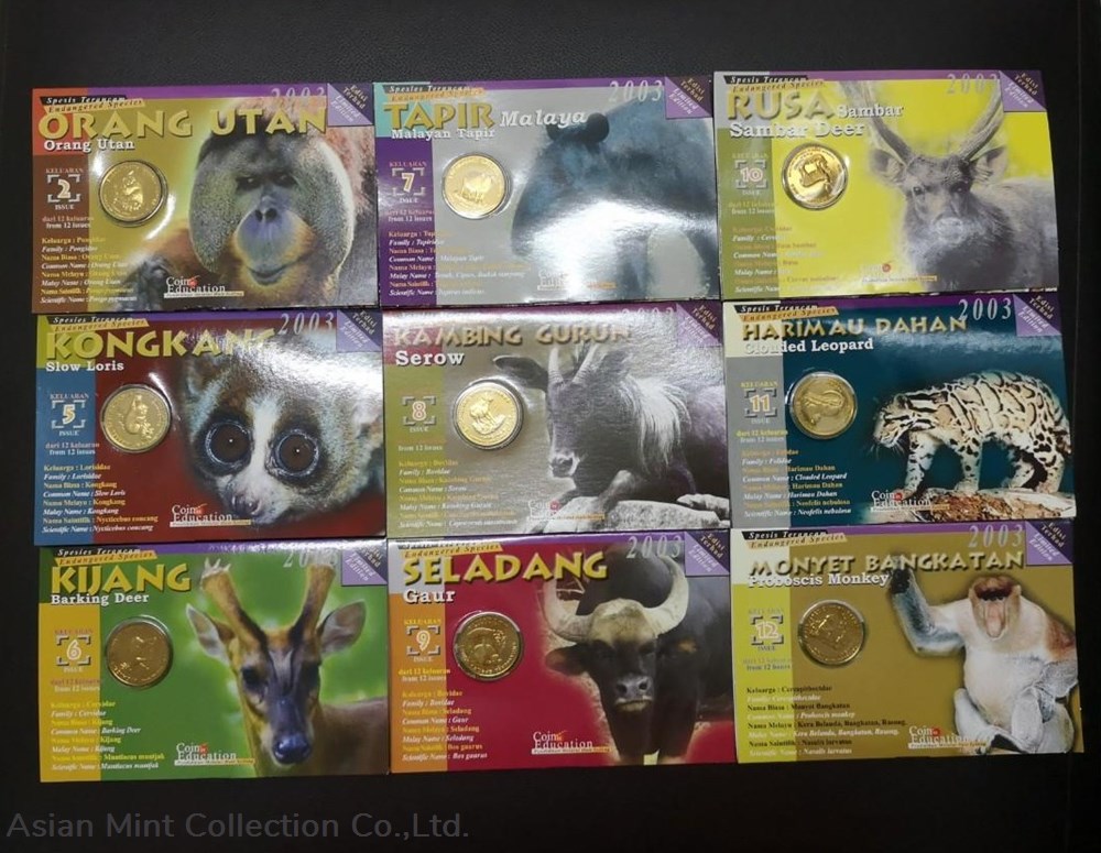 coins 2003 coin in education 9 endangered species