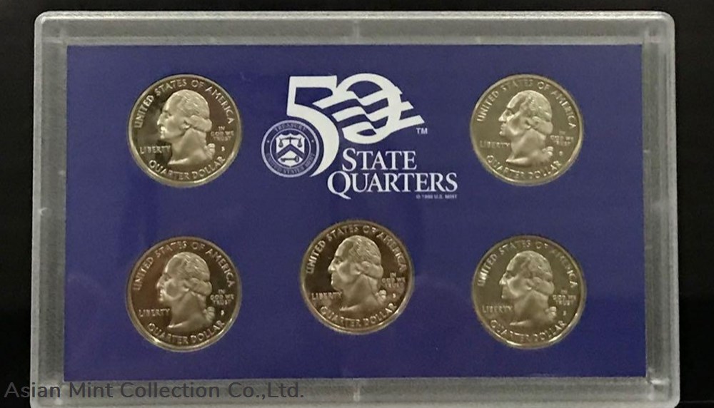 2005 United States Mint Proof Set 2 coins world 2005 united states mint proof set