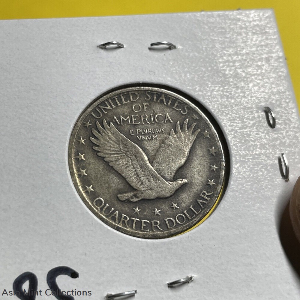coins ingots bullion 1918 standing liberty quarter us silver coin low mintage beautiful details