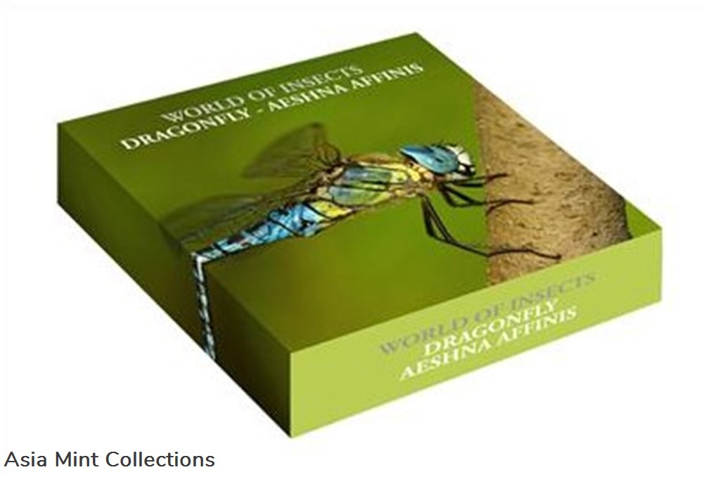 2010 – 2 Dollars Silver Coin Palau World of Insects DRAGONFLY 3 coins ingots bullion 2010 2 dollars silver coin palau world of insects dragonfly
