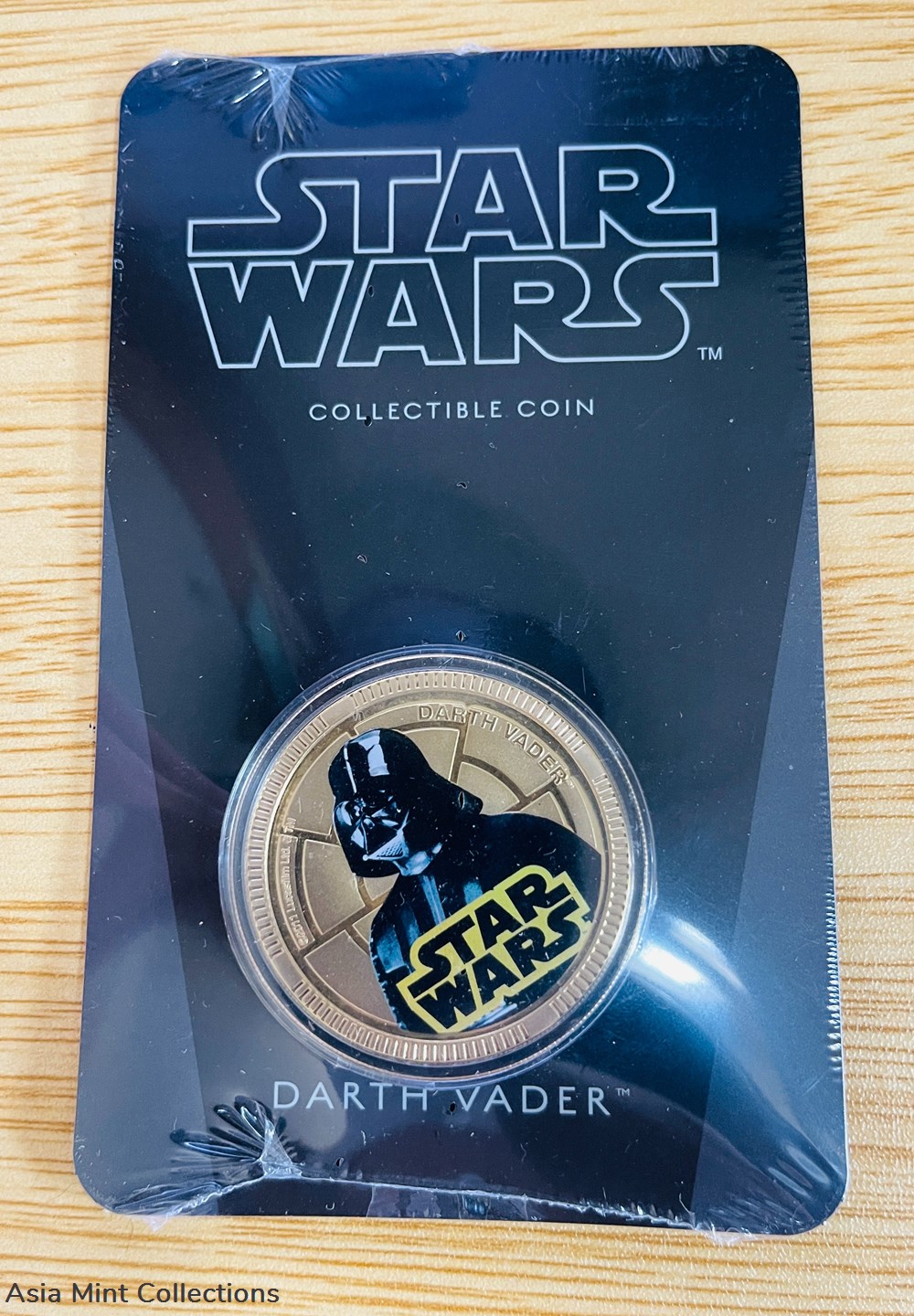 2011 - NZ Mint NIUE Star Wars Darth Vader gold plated coin coins ingots bullion 2011 nz mint niue star wars darth vader gold plated coin