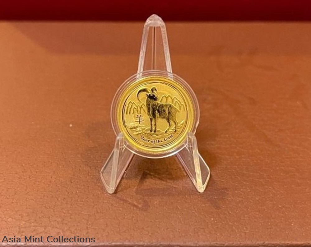 2015 Australia $15 (Series II) Lunar Goat 1/10oz Gold Coin 3 coins ingots bullion 2015 australia 15 series ii lunar goat 1 10oz gold coin