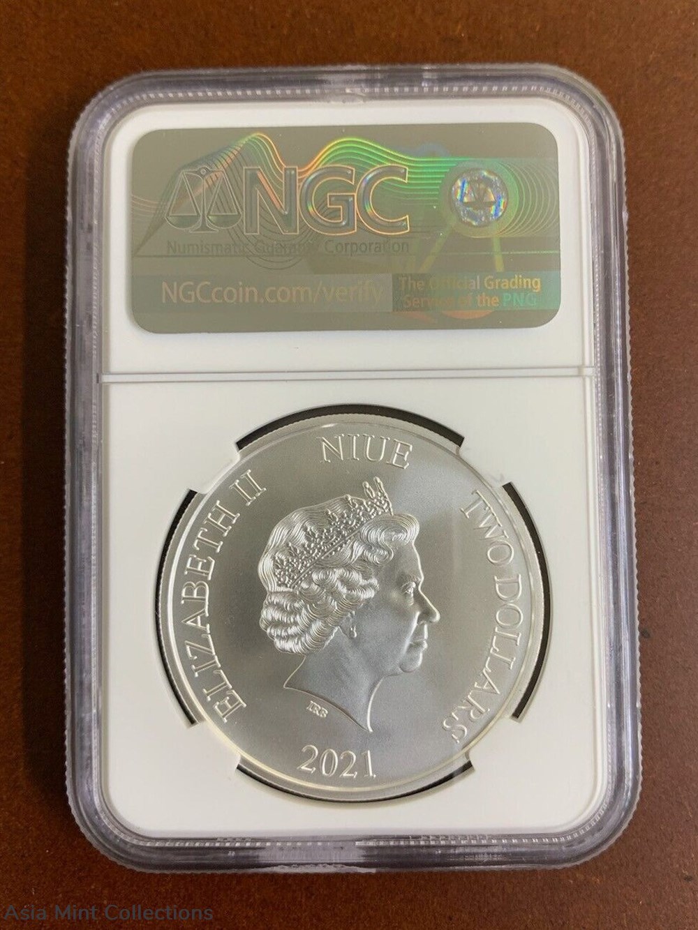 2021 NGC Niue Back to the Future II Delorean - 1 oz Silver Coin MS70 coins ingots bullion 2021 ngc niue back to the future ii delorean 1 oz silver coin ms70