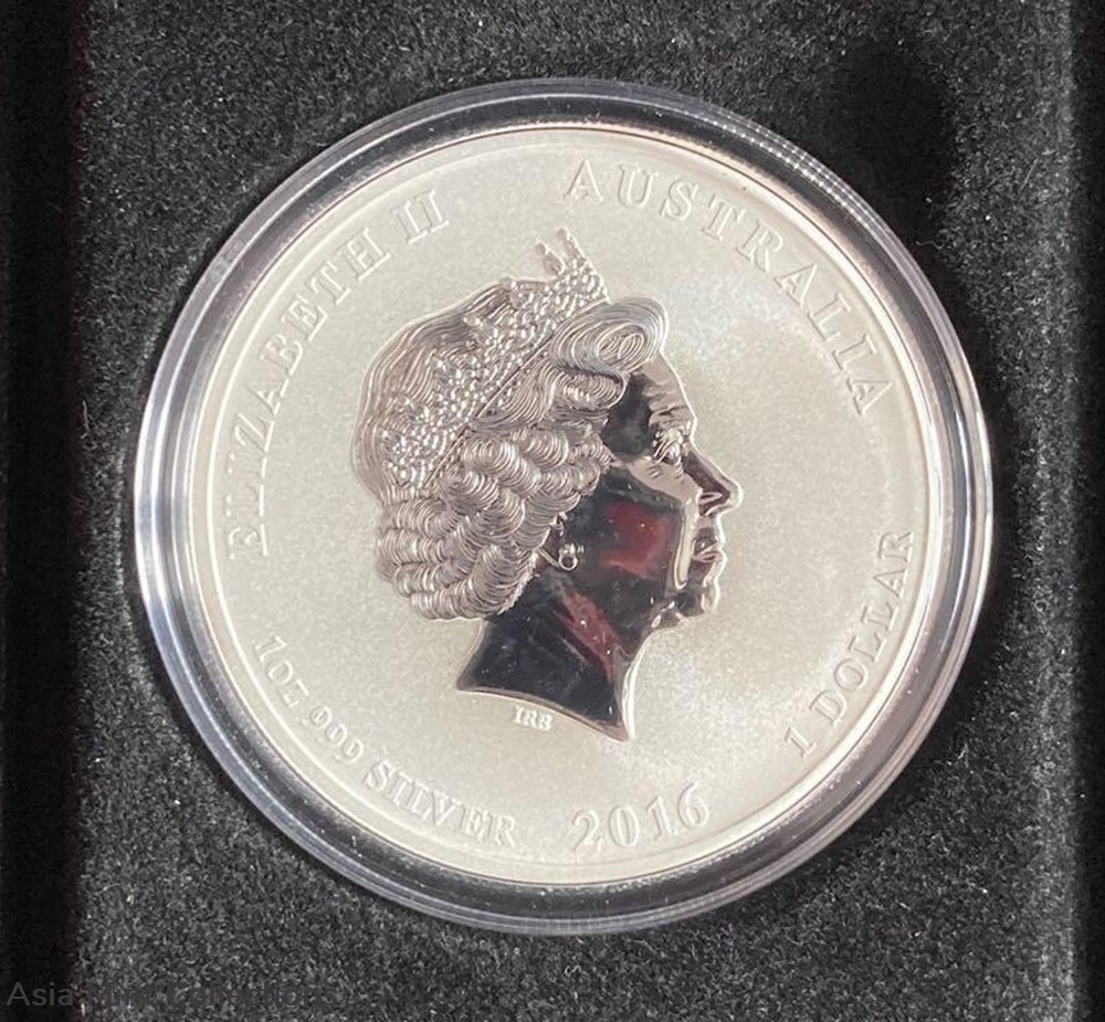 2016 P. Australia Five Blessings 1oz Silver Coin w/ box & COA 3 coins ingots bullion 2016 p australia five blessings 1oz silver coin w box coa