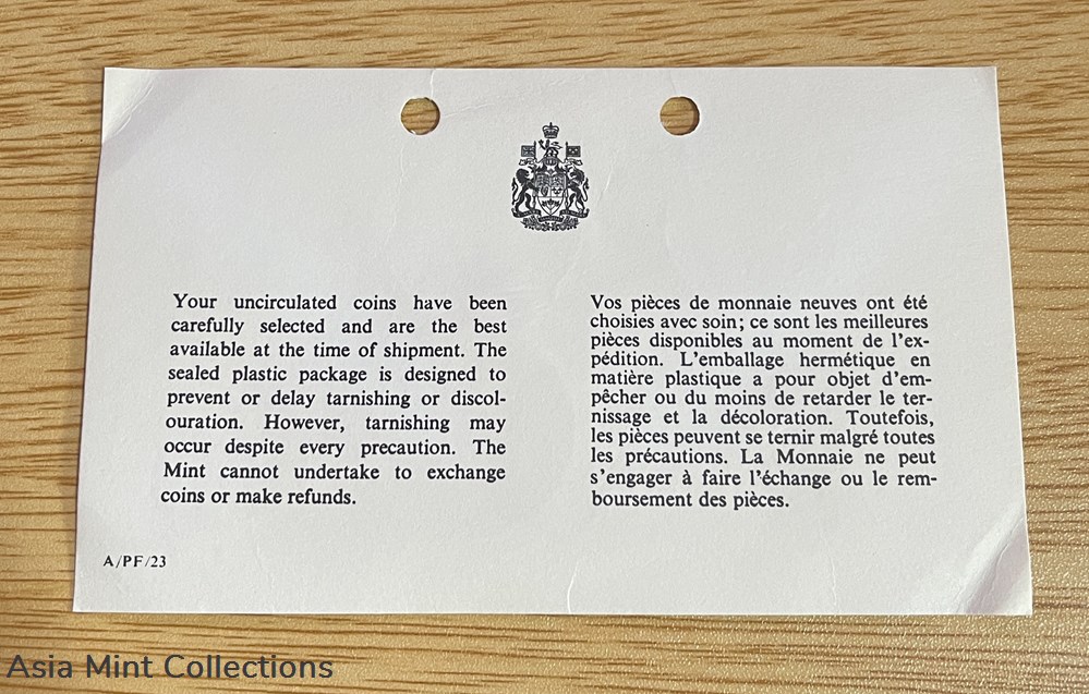 1971 - Royal canadian mint ottawa coin set 3 coins 1971 royal canadian mint ottawa coin set