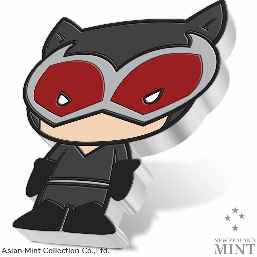 2021 Niue DC Catwoman 1 oz Silver Chibi Coin 2 coins ingots bullion ingot 2021 niue dc catwoman 1 oz silver chibi coin