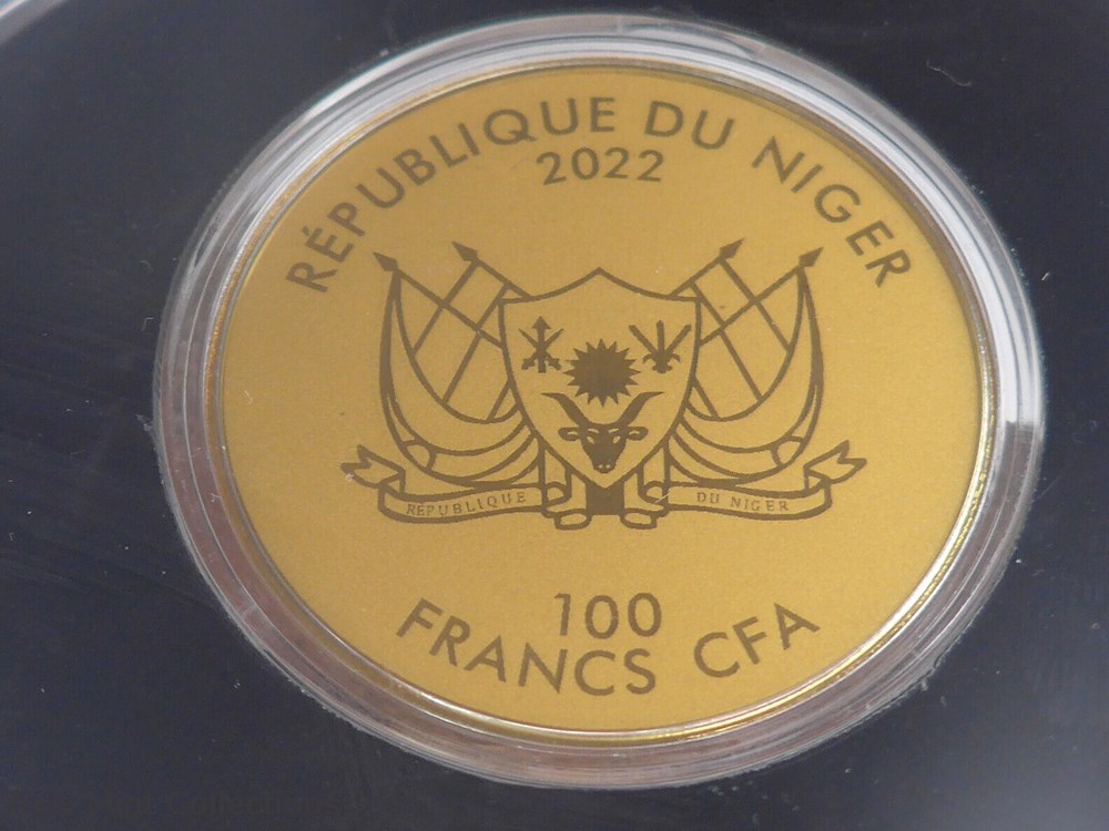 2022 - 999 Gold 1/200oz Coin 5 Pound Victoria Coin Niger 100 Francs Fine Gold 4 coins ingots bullion 2022 999 gold 1 200oz coin 5 pound victoria coin niger 100 francs fine gold