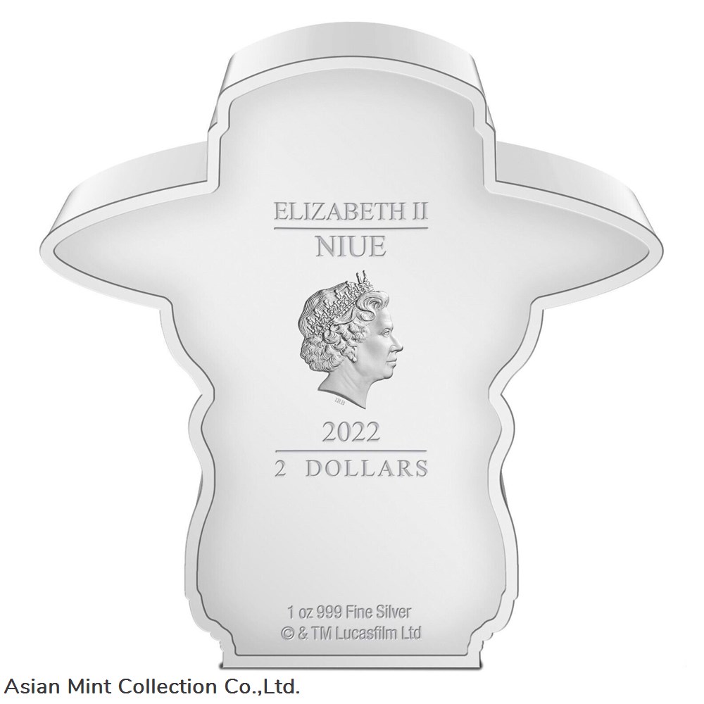 2022 - 1 Oz Silver Proof - Star Wars -The Book of Boba Fett Cad Bane 2 coins ingots bullion coin 2022 1 oz silver proof star wars the book of boba fett cad bane