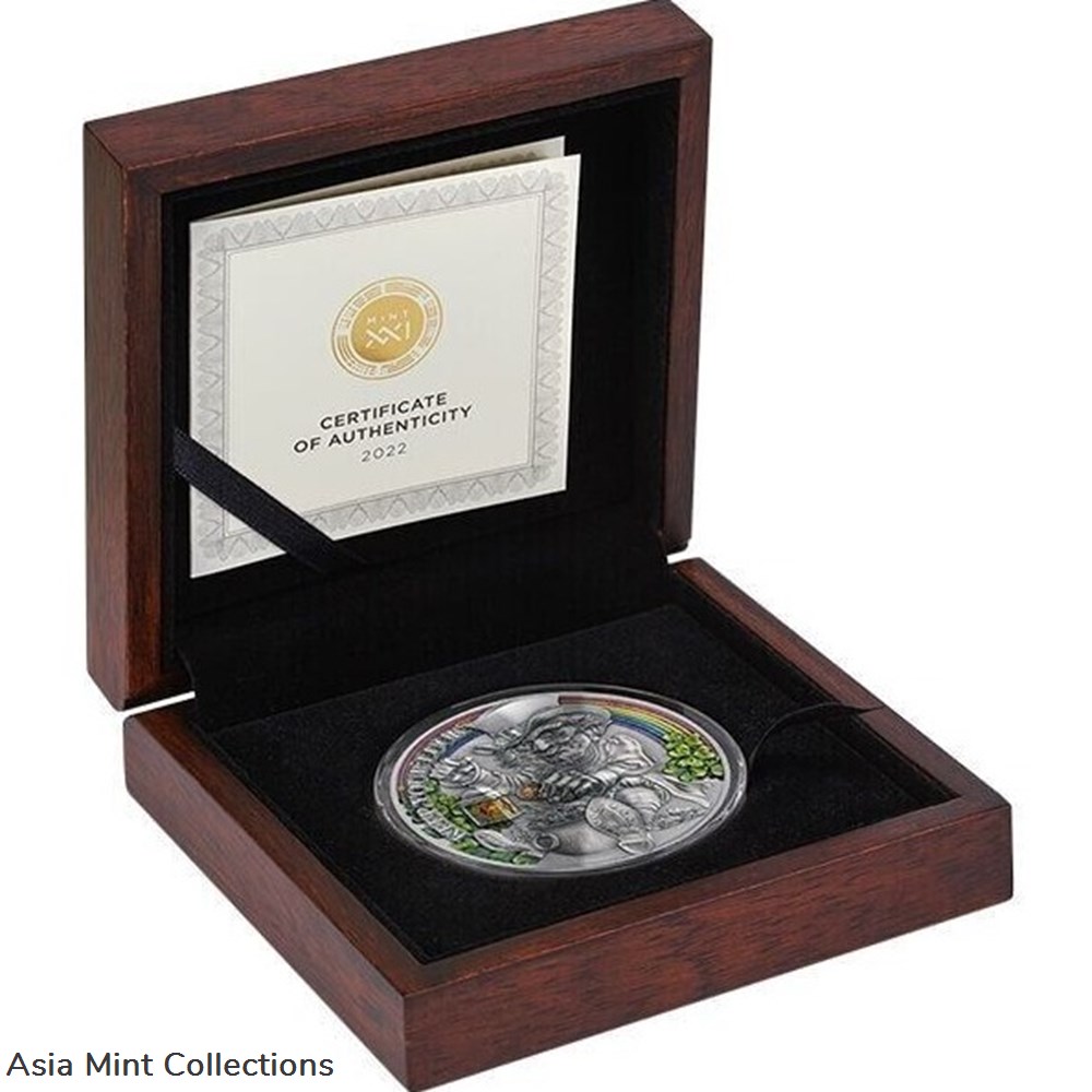coins ingots bullion 2022 keep your luck 50 g antique finish silver coin 2000 francs cfa cameroun