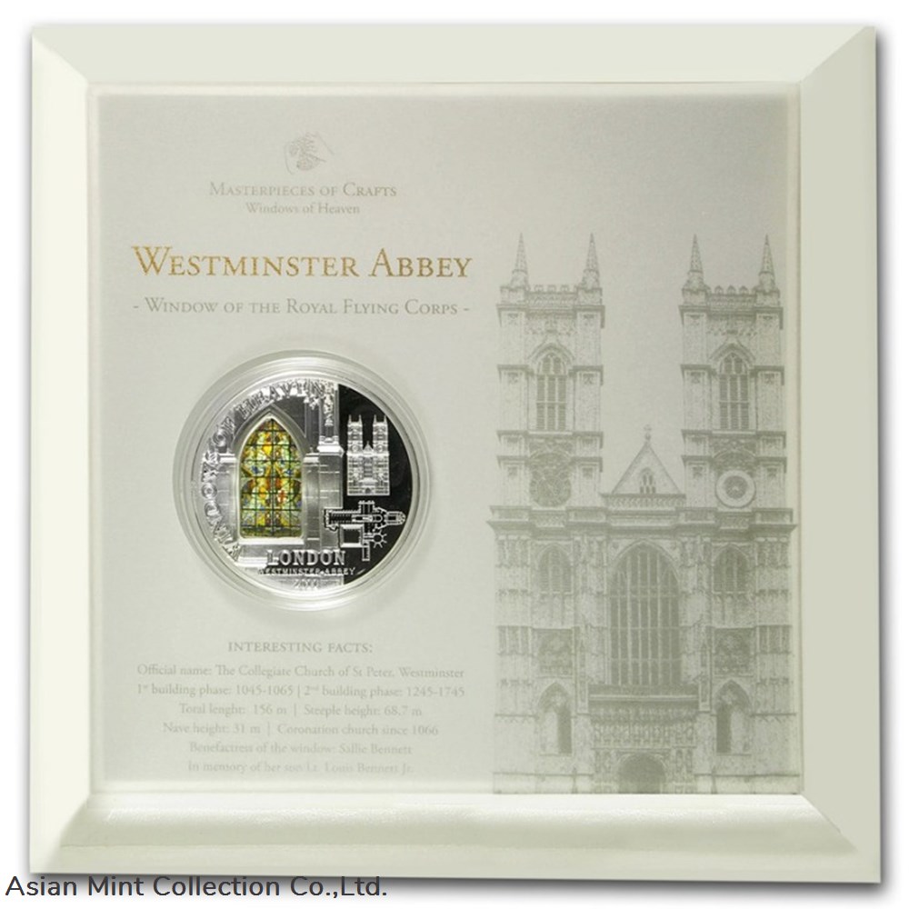 2011 - Cook Islands,10$,Windows Of Heaven, London Westminster Abbey,Silver Coin. 3 coins ingots bullion 2011 cook islands 10 windows of heaven london westminster abbey silver coin
