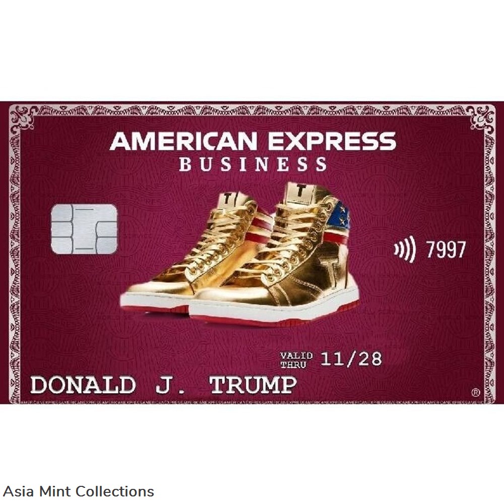 2024 Trumps MAGA Gold Sneakers Edition 1 Oz .999 Silver Bar coins ingots bullion coin 2024 trumps maga gold sneakers edition 1 oz 999 silver bar