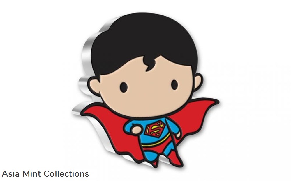2021 NIUE Superman Flying 1oz Silver Proof Chibi Coin DC Comics Series Mint Cond coins ingots bullion 2021 niue superman flying 1oz silver proof chibi coin dc comics series mint cond