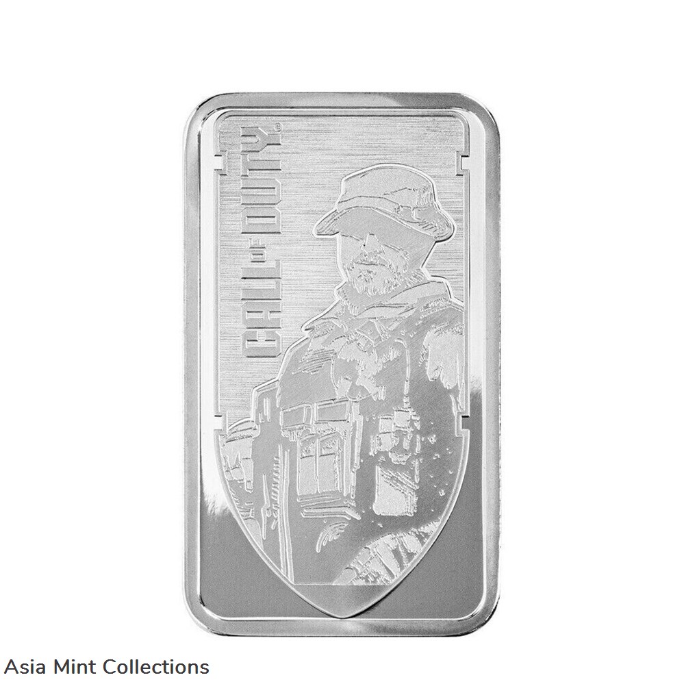 2023 PAMP Suisse Call of Duty 20th Anniversary 1 oz Silver Bar 7 coins ingots bullion coin 2023 pamp suisse call of duty 20th anniversary 1 oz silver bar