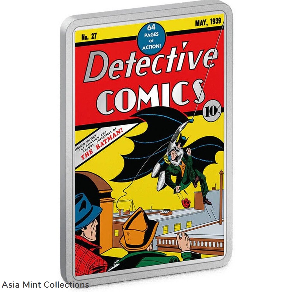 2023 - 2 oz Niue Proof - BATMAN The Case of the Chemical Syndicate - Detective Co medals 2023 2 oz niue proof batman the case of the chemical syndicate detective co