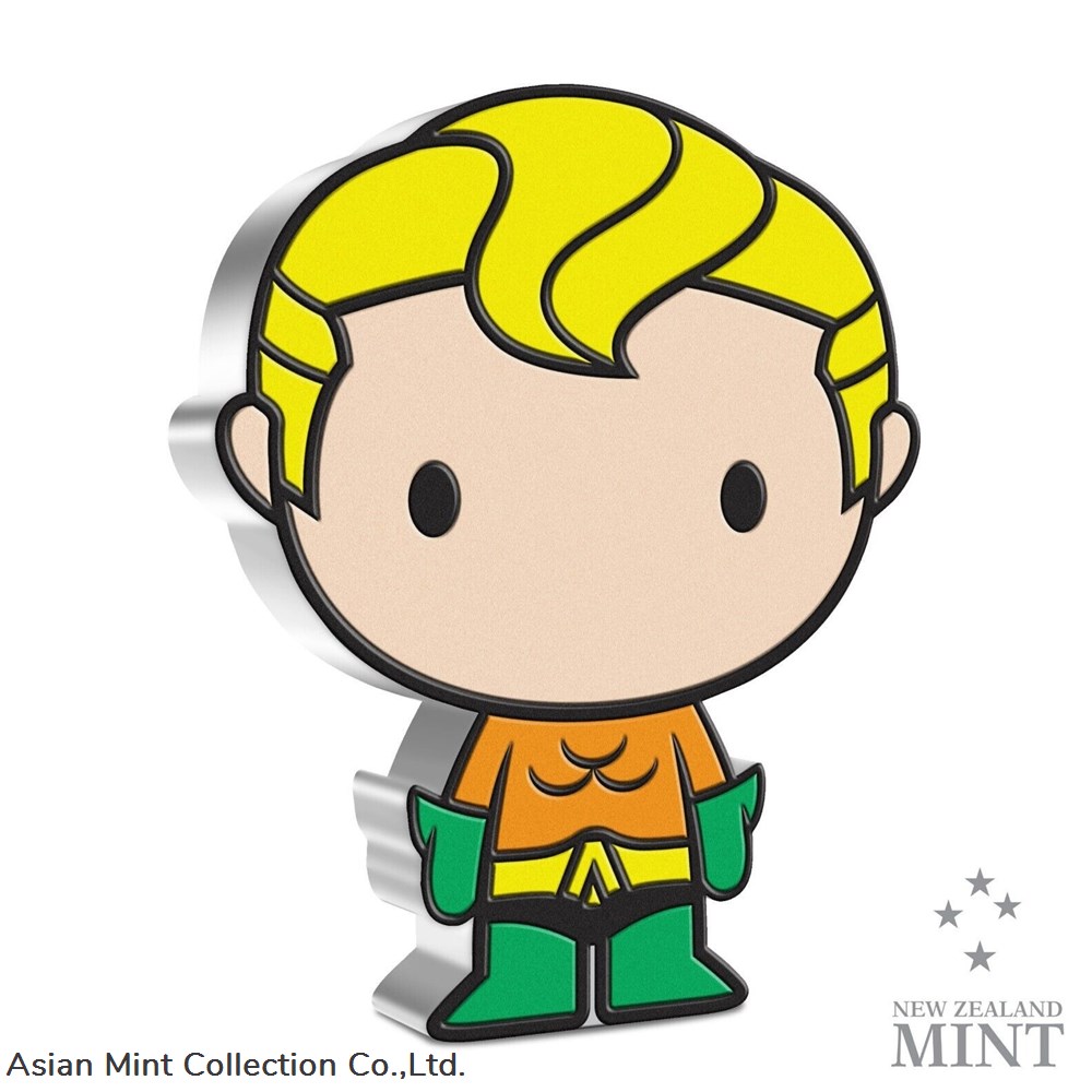 2021 Niue DC Aquaman 1 oz Silver Chibi Coin coins ingots bullion ingot 2021 niue dc aquaman 1 oz silver chibi coin