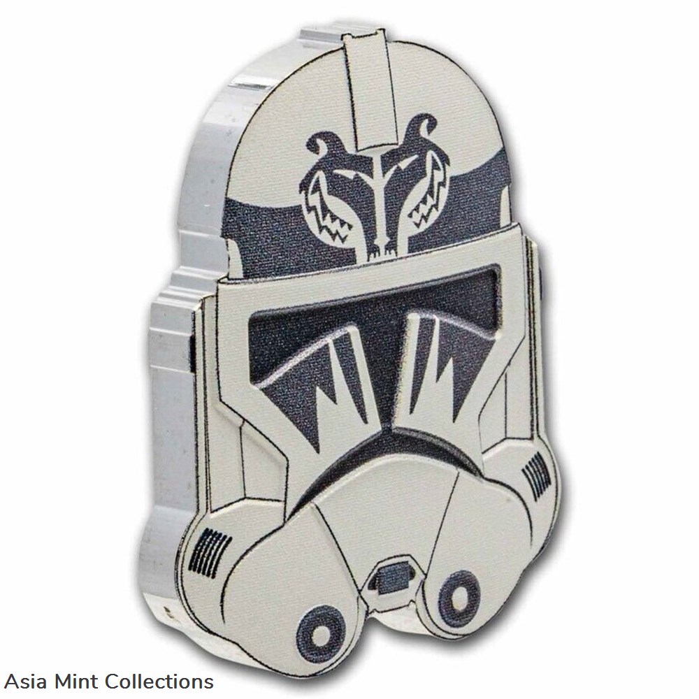 2023 Star Wars™ Clone Wars 20th Anniversary – 104th Battalion 1oz Silver Coin 2 coins ingots bullion 2023 star wars clone wars 20th anniversary 104th battalion 1oz silver coin