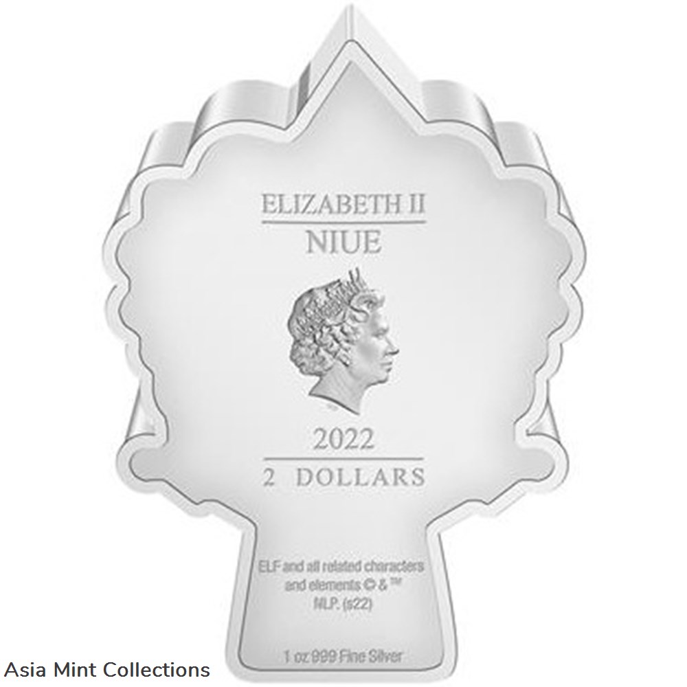 2022 Christmas Elf 1oz Silver Chibi Coin 3 coins ingots bullion 2022 christmas elf 1oz silver chibi coin