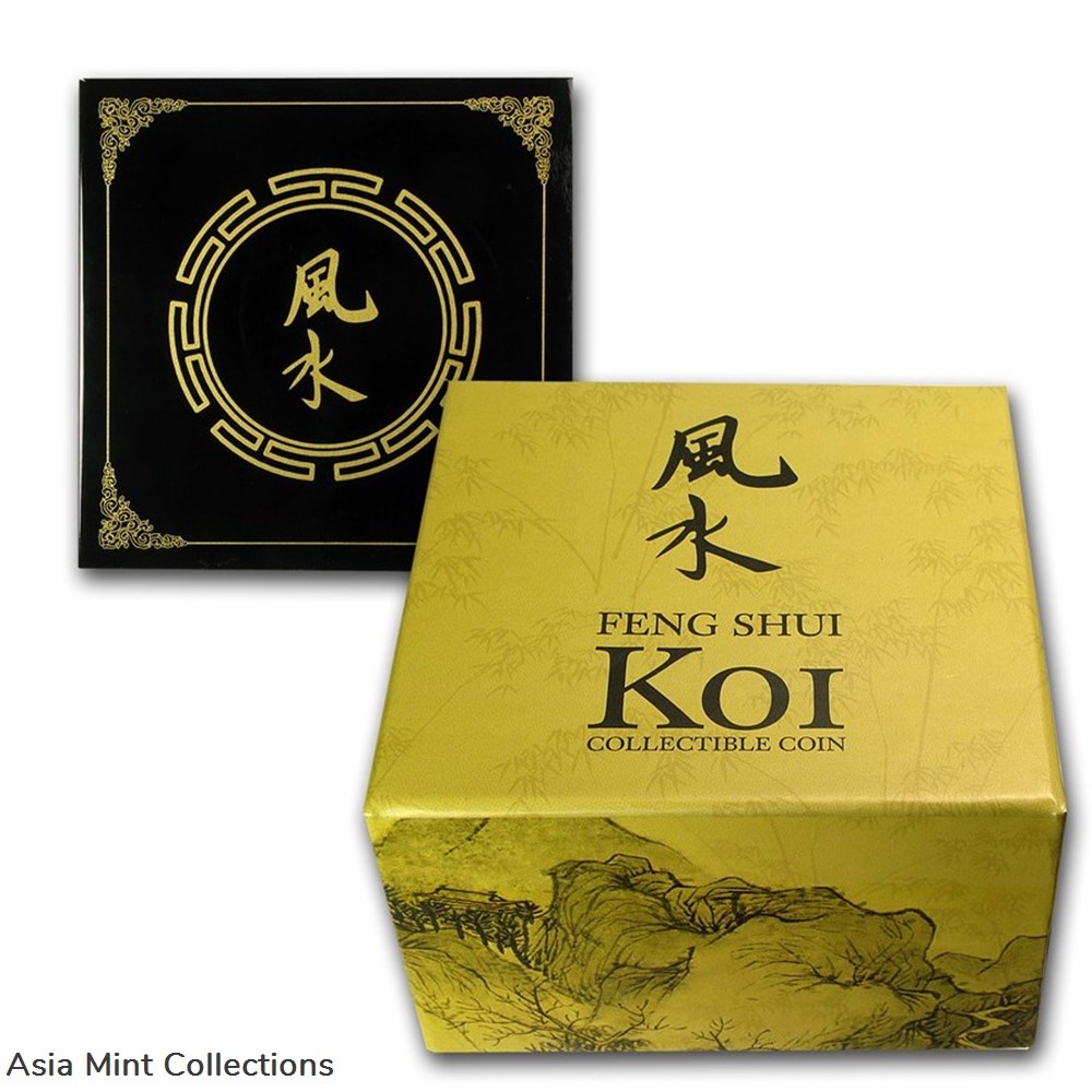2012 Niue 1 oz Silver $2 Feng Shui Koi Fish 3 coins ingots bullion coin 2012 niue 1 oz silver 2 feng shui koi fish