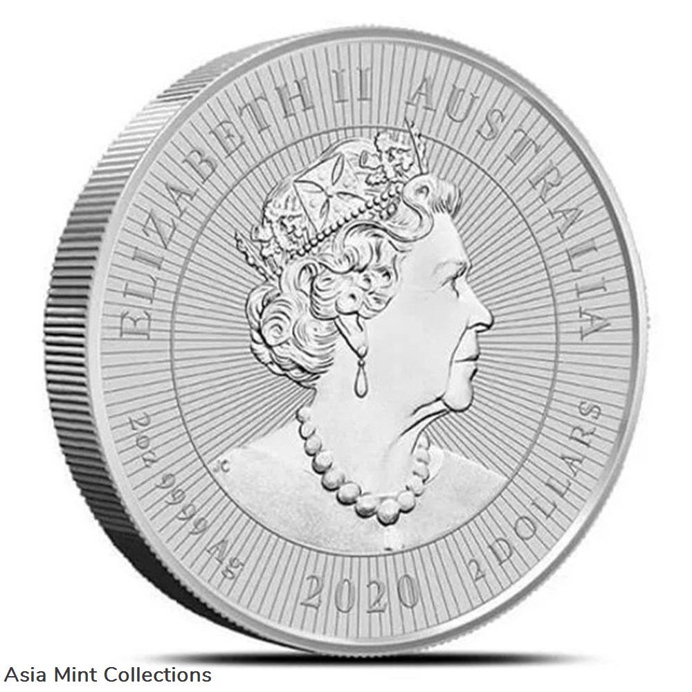 2020 - Next Generation Kookaburra Mother & Baby 2 oz 9999 Silver $2 Australia 2 coins ingots bullion coin 2020 next generation kookaburra mother baby 2 oz 9999 silver 2 australia