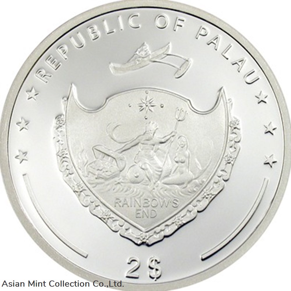2010 – 2 Dollars Silver Coin Palau World of Insects DRAGONFLY 2 coins ingots bullion 2010 2 dollars silver coin palau world of insects dragonfly