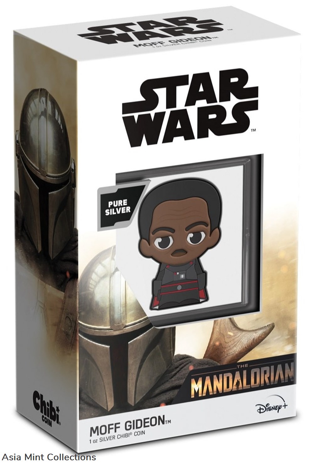 2023 Niue Star Wars Moff Gideon 1oz Silver Chibi Proof Coin 4 coins ingots bullion 2023 niue star wars moff gideon 1oz silver chibi proof coin
