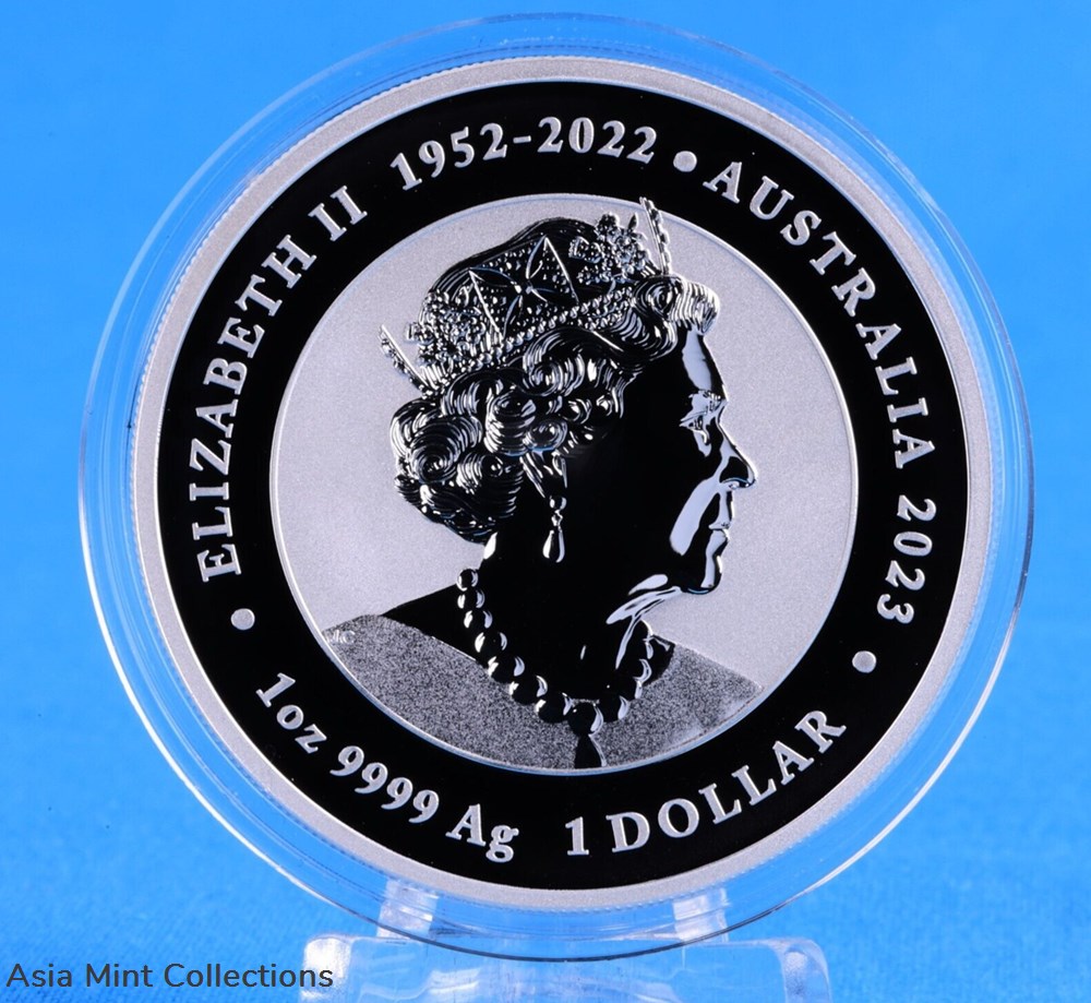 2023 - Quokka 1 Oz 999 Silver 2023 Australia 1 Dollar ST/BU 5 coins ingots bullion coin 2023 quokka 1 oz 999 silver 2023 australia 1 dollar st bu
