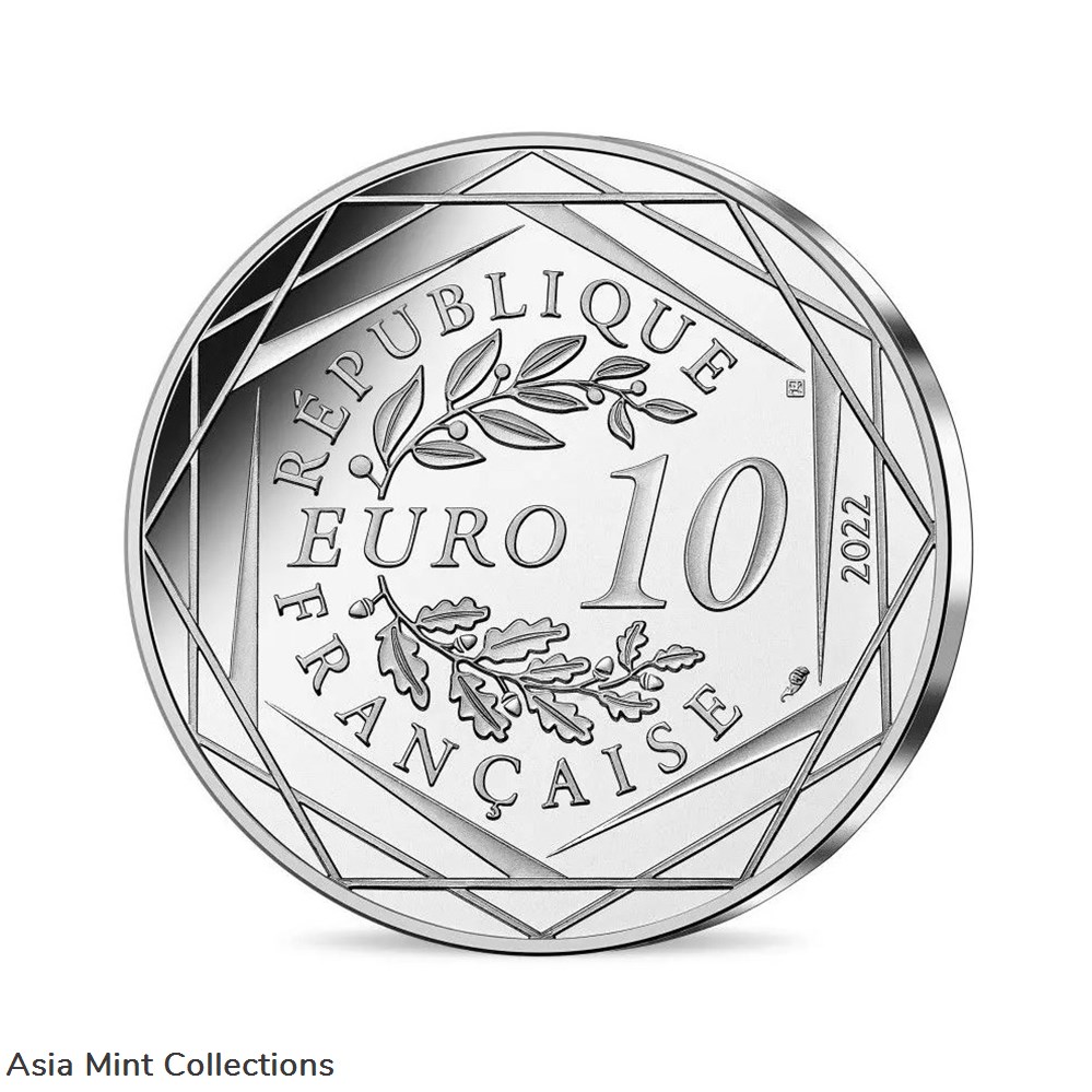 2022 - Coin of Paris - Asterix - Meaning of late celebration - 10 € 2 coins ingots bullion copper 2022 coin of paris asterix meaning of late celebration 10