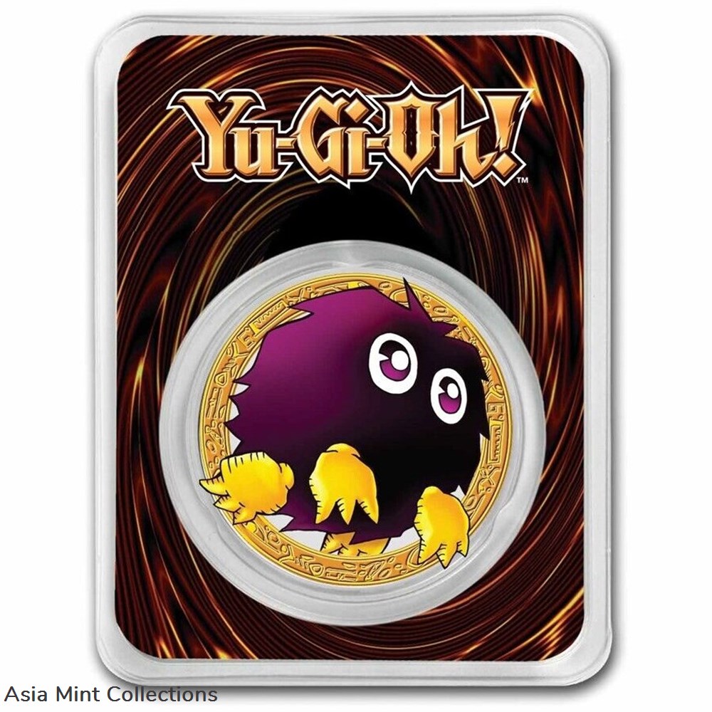 coins ingots bullion coin 2023 yu gi oh kuriboh 1oz 999 silver colored niue st bu in tep