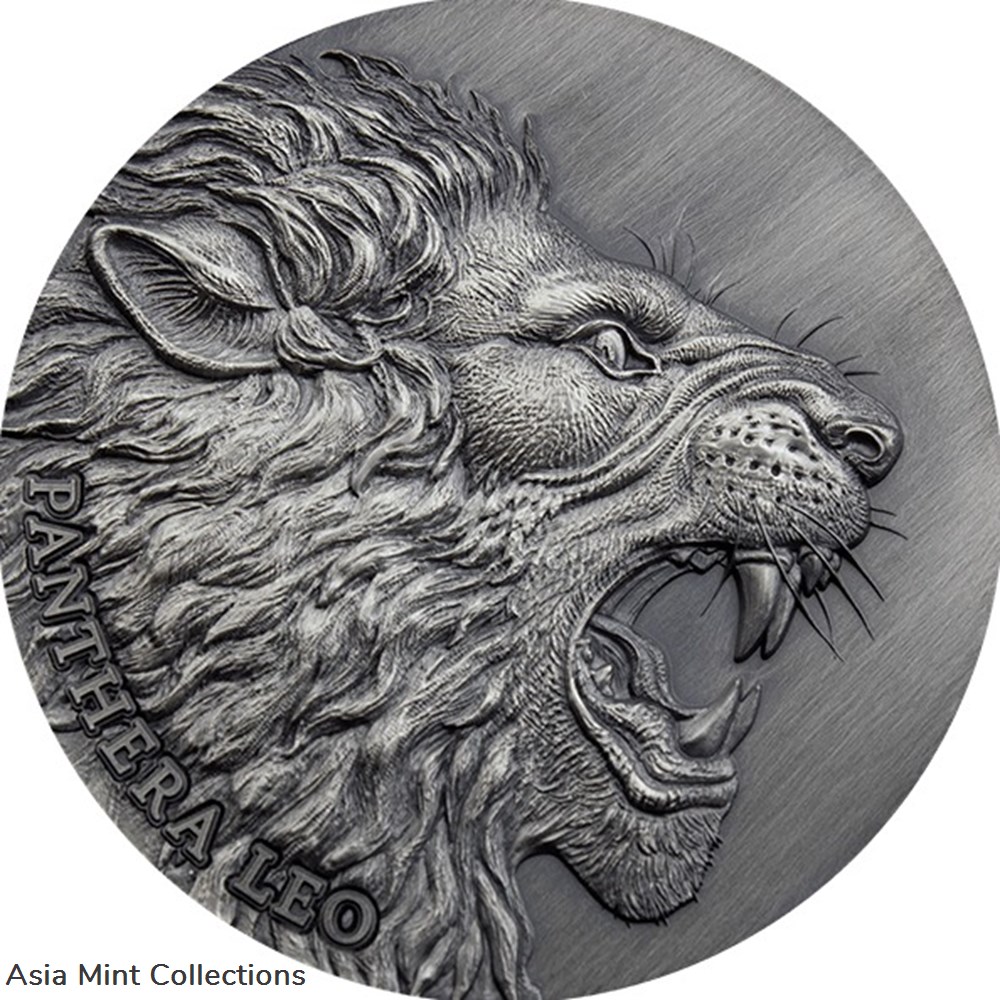 coins ingots bullion 2020 panthera leo expressions of wildlife 2 oz silver coin cfa cameroon