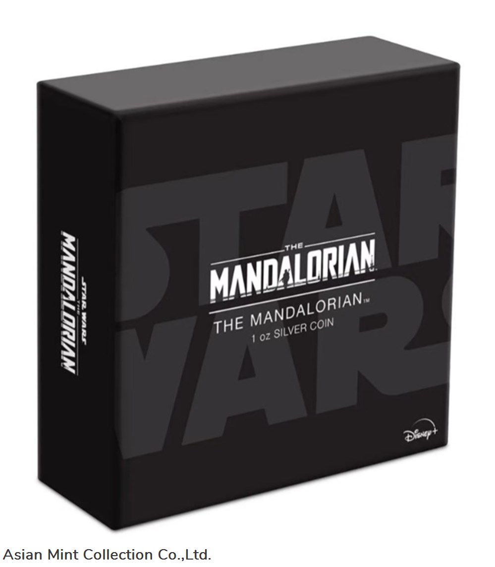 coins ingots bullion 2021 official star wars the mandalorian classic proof silver coin