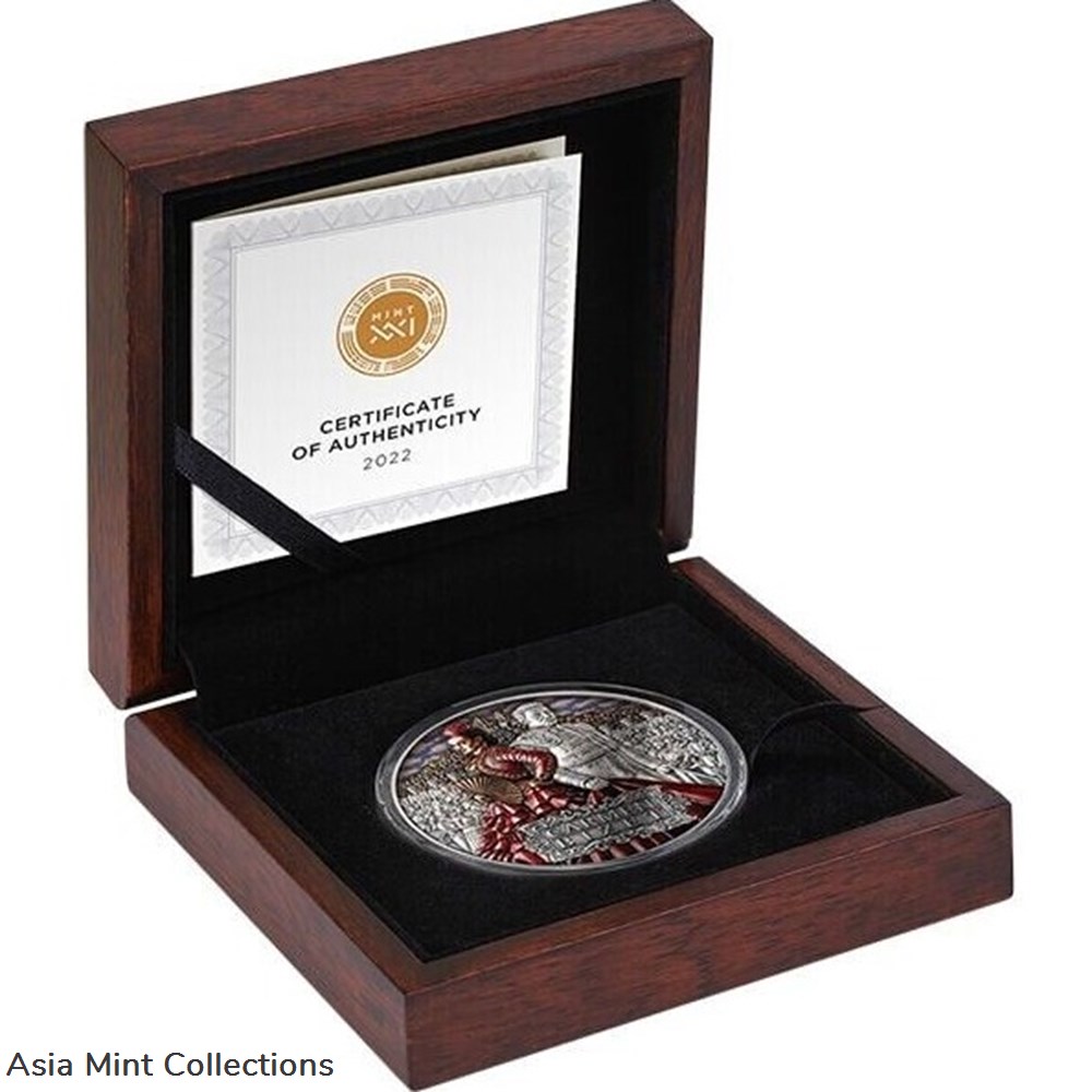 2022 - Carmen Titans of the Music 2 oz Antique finish Silver Coin 5$ Niue 5 coins ingots bullion 2022 carmen titans of the music 2 oz antique finish silver coin 5 niue