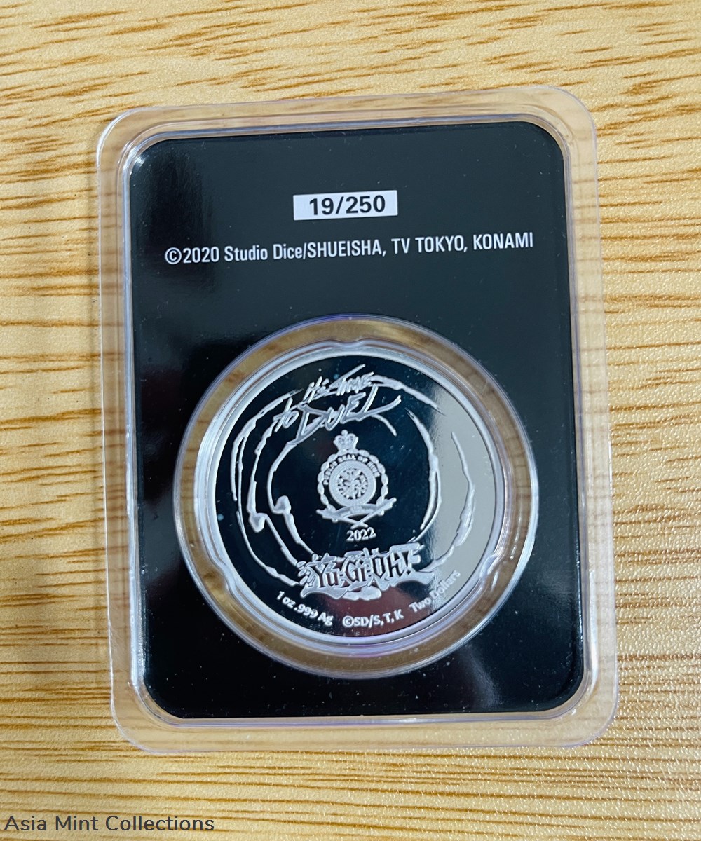 2022 Niue 1 oz Color Ag Yu-Gi-Oh! - Blue-Eyes White Dragon "see pictures" 4 coins ingots bullion silver coin 2022 niue 1 oz color ag yu gi oh blue eyes white dragon see pictures