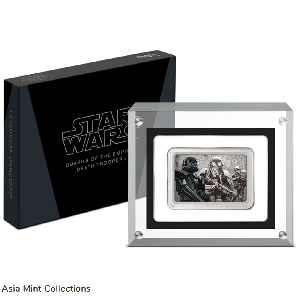coins ingots bullion 2020 star wars guards of the empire 3 death trooper niue 2 dollars silver coin