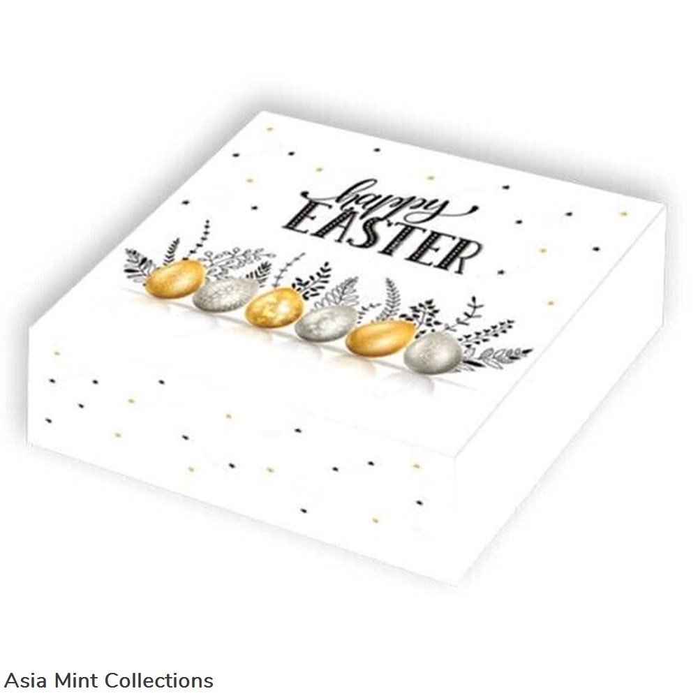 2018 - Happy Easter Proof Silver Coin 500 Francs Cameroon 3 coins ingots bullion 2018 happy easter proof silver coin 500 francs cameroon