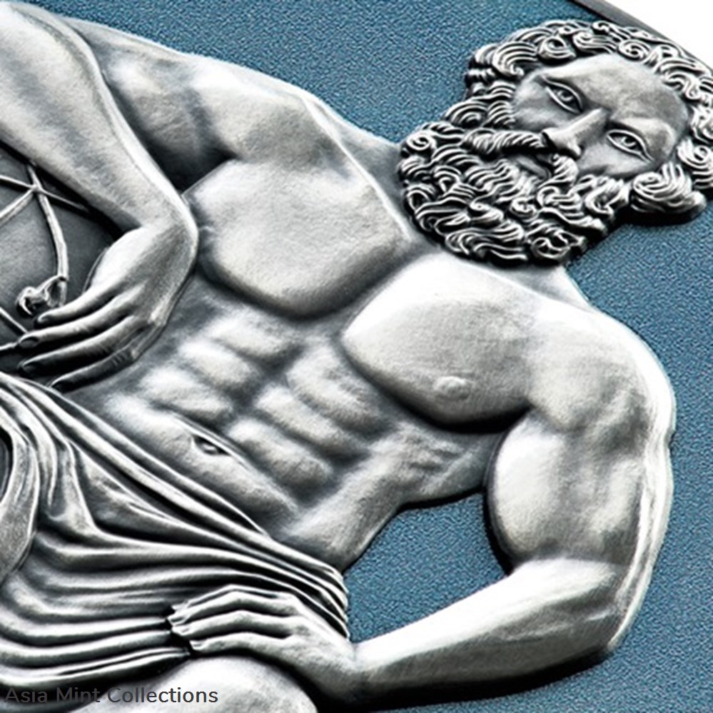 2020 - Uranus Planets and Gods 3 oz Antique finish Silver Coin CFA Cameroon 3 coins ingots bullion 2020 uranus planets and gods 3 oz antique finish silver coin cfa cameroon