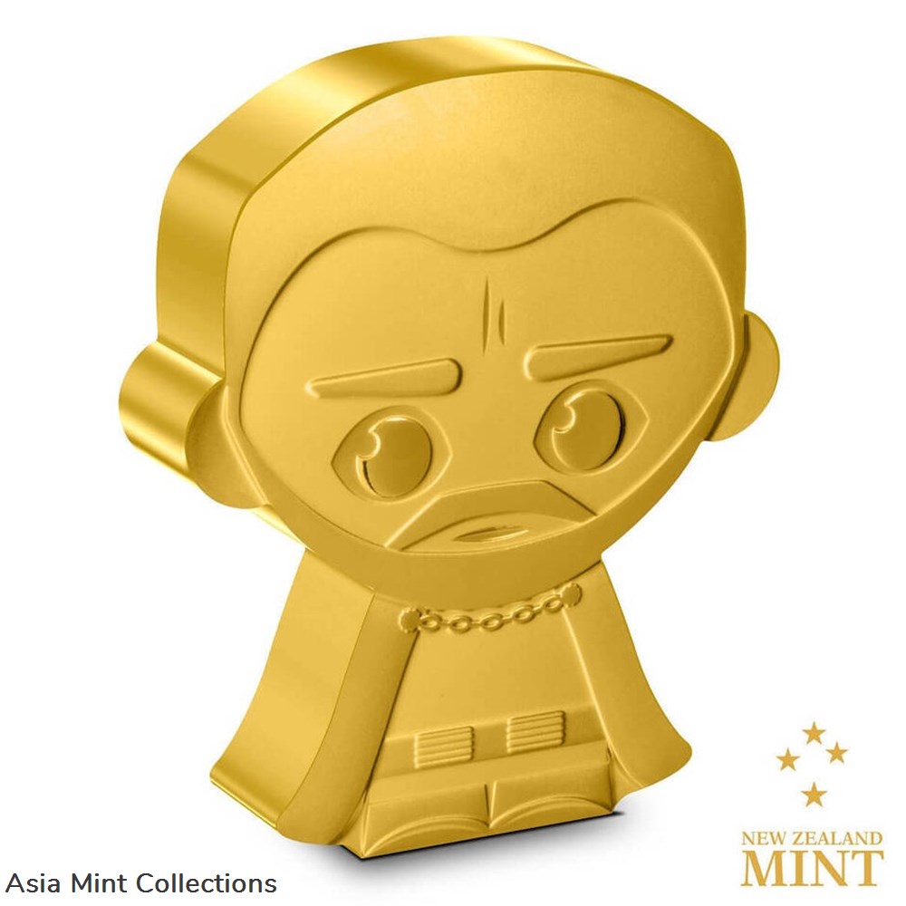 2023 Niue Star Wars Count Dooku 1oz Silver Colorized Proof Chibi Coin 3 coins ingots bullion 2023 niue star wars count dooku 1oz silver colorized proof chibi coin