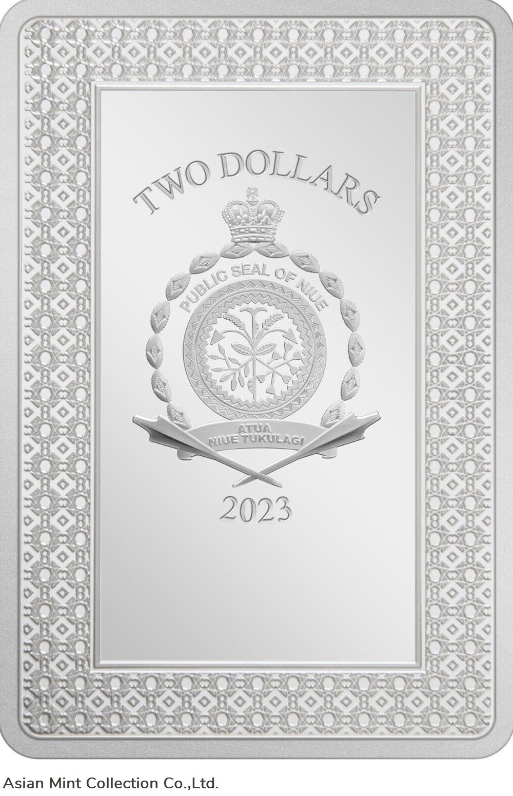 2023 - Tarot Card: Wheel of Fortune 1 oz .999 Silver Proof Coin 2 coins ingots bullion ingot 2023 tarot card wheel of fortune 1 oz 999 silver proof coin