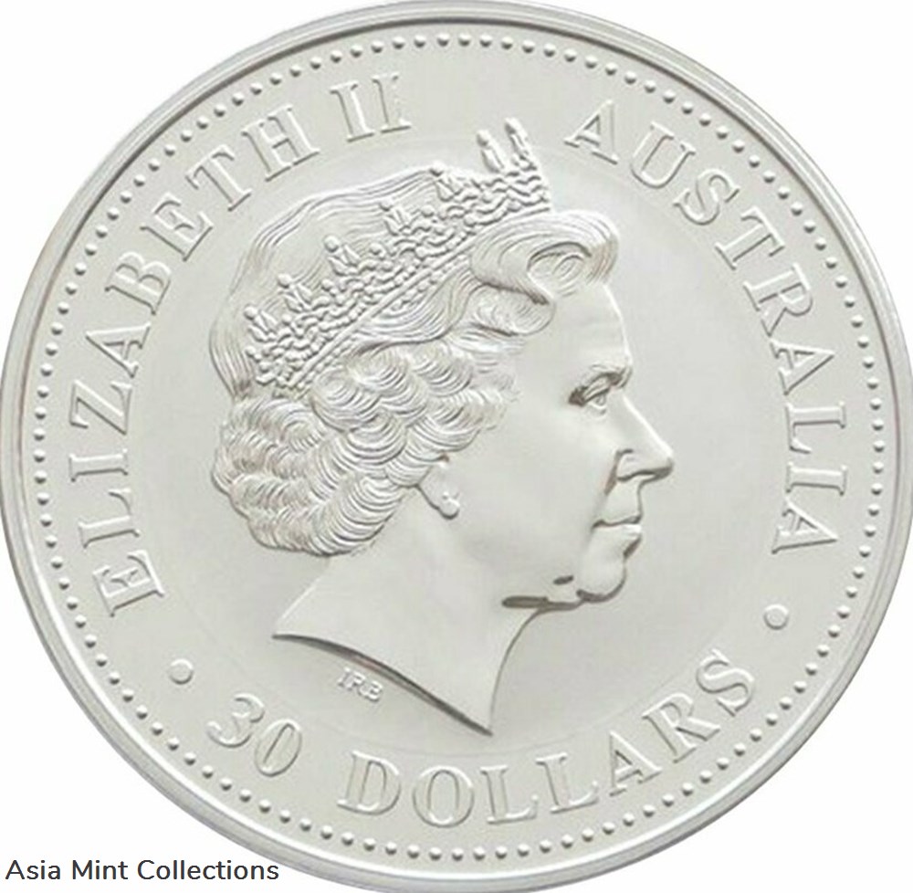 2003 Australia Lunar Goat $30 Silver Kilo Coin 4 coins ingots bullion 2003 australia lunar goat 30 silver kilo coin