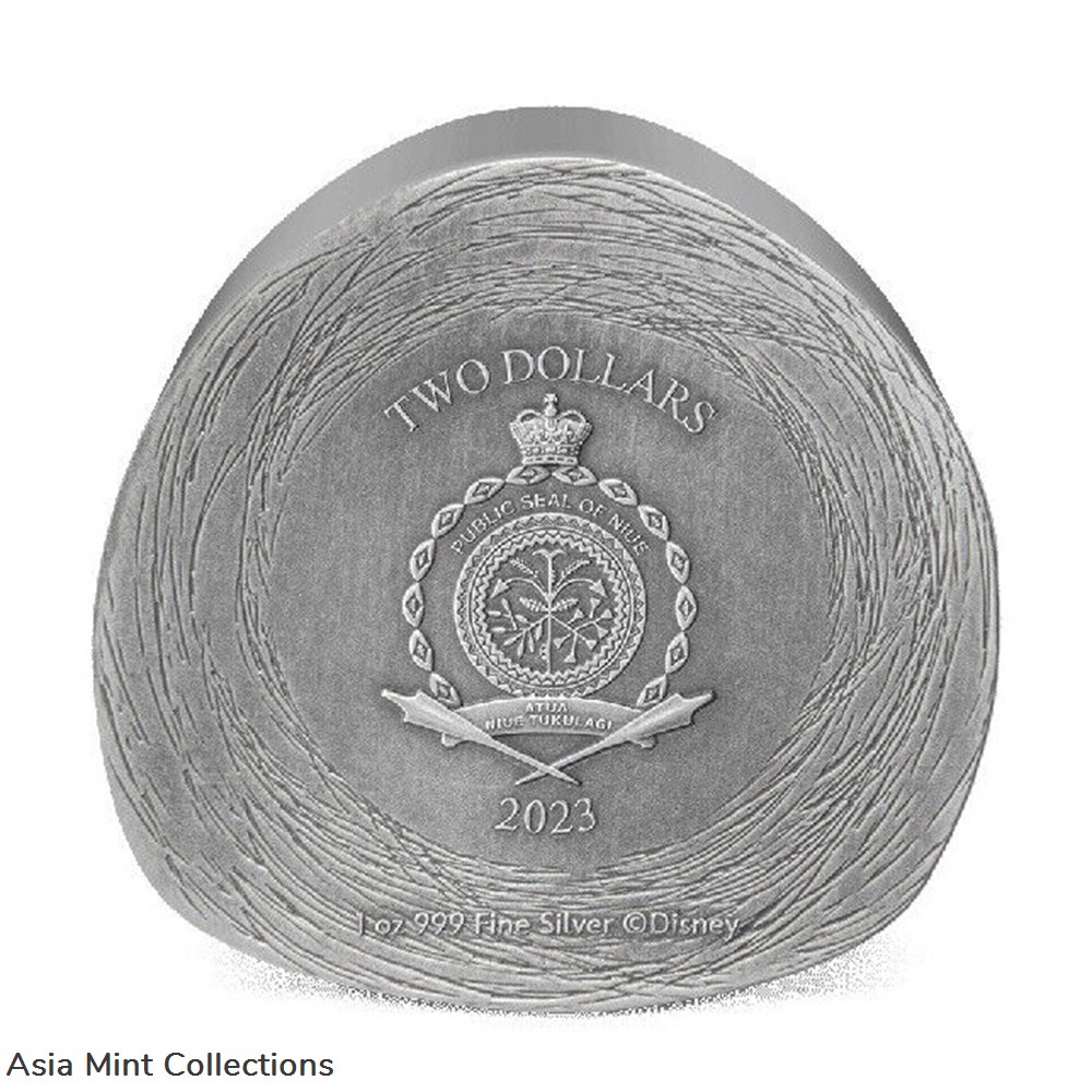 2023 Niue 1oz Silver AF Tim Burton's The Nightmare Before Christmas $2 Silver 2 coins ingots bullion coin 2023 niue 1oz silver af tim burton s the nightmare before christmas 2 silver