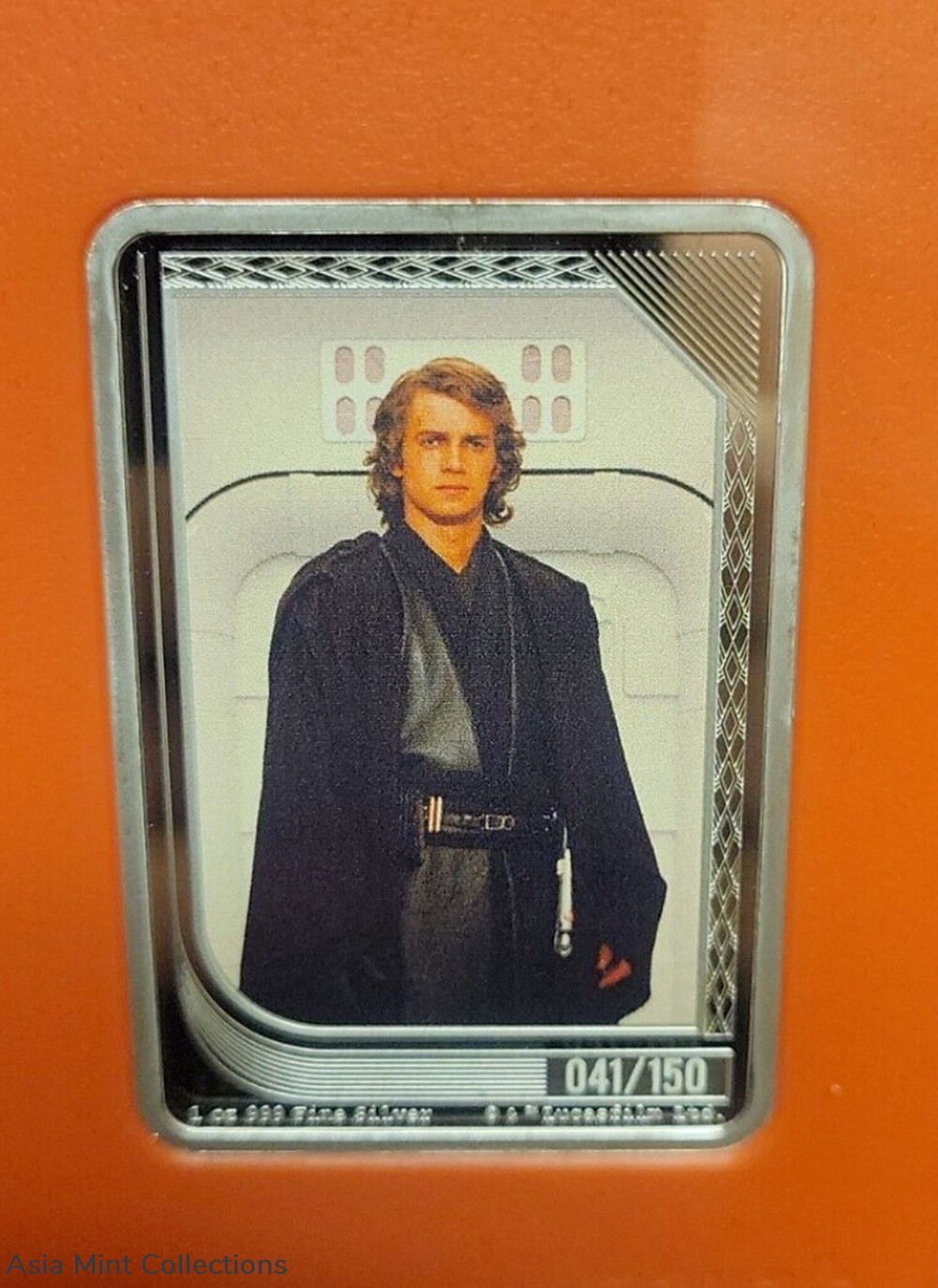 2023 - ANAKIN SKYWALKER Star Wars MINT Trading Coin -NIUE- 1 oz Silver $2 - #41 coins ingots bullion 2023 anakin skywalker star wars mint trading coin niue 1 oz silver 2 41